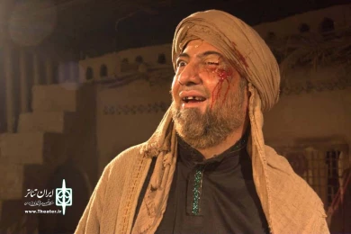 پشت صحنه تله تئاتر آخرین سوی چراغ / کارگردان : امیر حسین یاوری / شهریور 1399