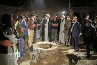 پشت صحنه تله تئاتر آخرین سوی چراغ / کارگردان : امیر حسین یاوری / شهریور 1399