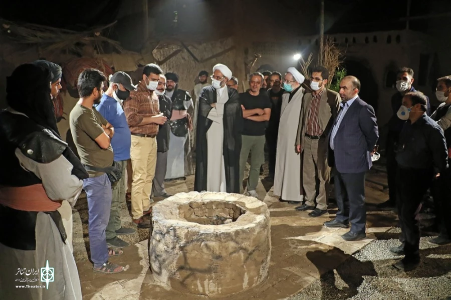 پشت صحنه تله تئاتر آخرین سوی چراغ / کارگردان : امیر حسین یاوری / شهریور 1399