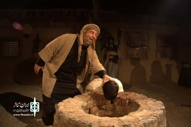 پشت صحنه تله تئاتر آخرین سوی چراغ / کارگردان : امیر حسین یاوری / شهریور 1399