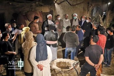 پشت صحنه تله تئاتر آخرین سوی چراغ / کارگردان : امیر حسین یاوری / شهریور 1399