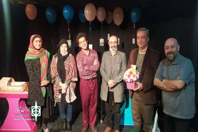 نمایش الهی خیر نبینی سعیده / کارگردان : حدیث صابری / پلاتو سوره حوزه هنری قم/دیماه 99