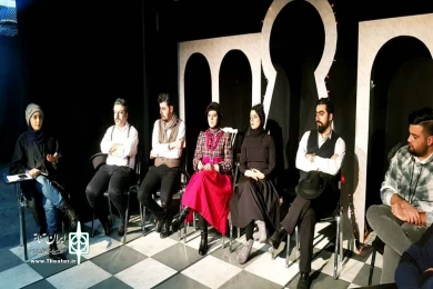 نمایش " خانه عروسک " / کارگردان : فاطمه عبدالله زاده / اجرای عمومی/ پلاتو سوره / دی و بهمن 99
