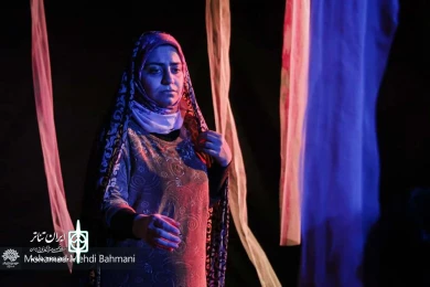 نمایش " کسوف " / کارگردان : محمدجاوید هاشمی / اجرای عمومی/پلاتوسوره/بهمن 99