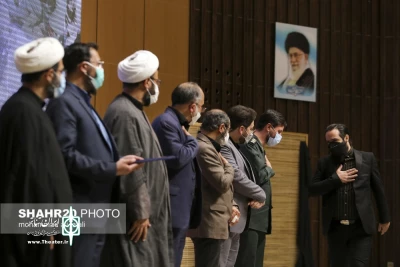 مراسم اختتامیه نخستین جشنواره تئاتر خیابانی افلاکیان استان قم/سوم مهرماه 1400/باغ موزه دفاع مقدس