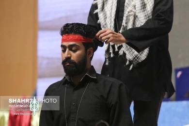 مراسم اختتامیه نخستین جشنواره تئاتر خیابانی افلاکیان استان قم/سوم مهرماه 1400/باغ موزه دفاع مقدس