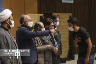 مراسم اختتامیه نخستین جشنواره تئاتر خیابانی افلاکیان استان قم/سوم مهرماه 1400/باغ موزه دفاع مقدس