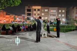 نمایش خیابانی سرباز سردار به کارگردانی هومن پیری در قم به اجرا در آمد. 3