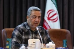 نشست خبری بیست و دومین جشنواره استانی تئاتر قم و آئین رونمایی از پوستر این جشنواره / آبان 1400 / سالن جلسات اداره کل فرهنگ و ارشاد اسلامی قم