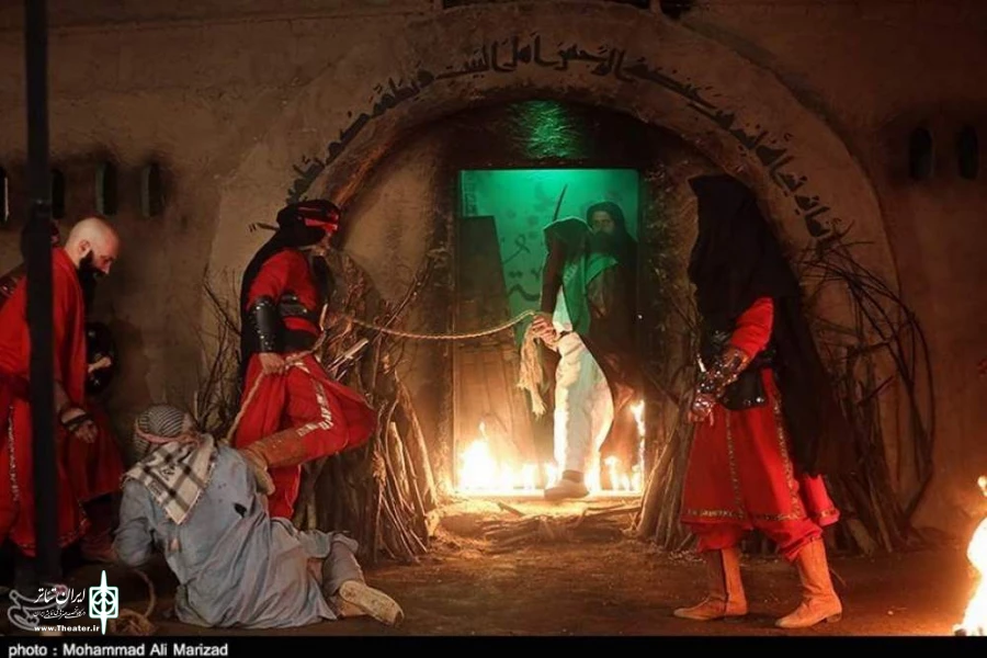 نمایش " کوچه بنی هاشم " در بیست و یکمین سوگواره تجسمی قم به اجرا درآمد
 11