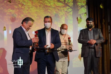 مراسم افتتاحیه بیست و دومین جشنواره استانی تئاتر قم / هشتم آذر 1400 / تالار فرهنگ و هنر