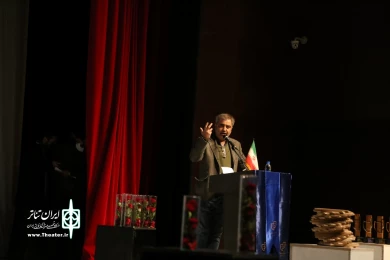 مراسم اختتامیه بیست و دومین جشنواره استانی تئاتر قم / دوازدهم آذر 1400/تالار فرهنگ و هنر