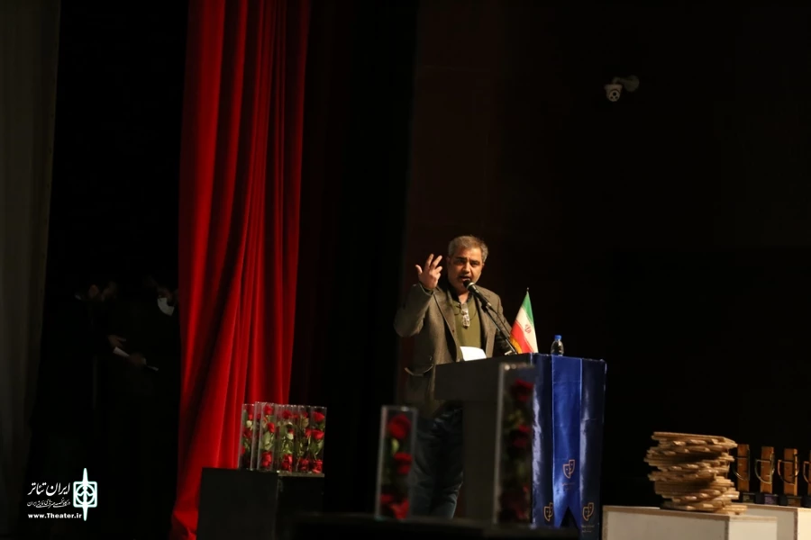 مراسم اختتامیه بیست و دومین جشنواره استانی تئاتر قم / دوازدهم آذر 1400/تالار فرهنگ و هنر