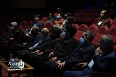 مراسم اختتامیه نخستین جشنواره سراسری نمایشنامه خوانی و نمایشنامه نویسی رضوی(زیارت)/25 اسفند1400/قم/تالار فرهنگ و هنر