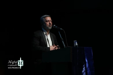 مراسم اختتامیه نخستین جشنواره سراسری نمایشنامه خوانی و نمایشنامه نویسی رضوی(زیارت)/25 اسفند1400/قم/تالار فرهنگ و هنر