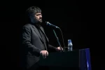 مراسم اختتامیه نخستین جشنواره سراسری نمایشنامه خوانی و نمایشنامه نویسی رضوی(زیارت)/25 اسفند1400/قم/تالار فرهنگ و هنر