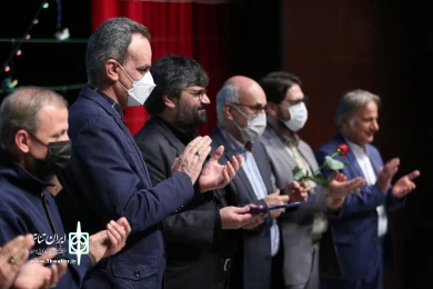مراسم اختتامیه نخستین جشنواره سراسری نمایشنامه خوانی و نمایشنامه نویسی رضوی(زیارت)/25 اسفند1400/قم/تالار فرهنگ و هنر
