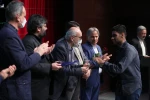 مراسم اختتامیه نخستین جشنواره سراسری نمایشنامه خوانی و نمایشنامه نویسی رضوی(زیارت)/25 اسفند1400/قم/تالار فرهنگ و هنر