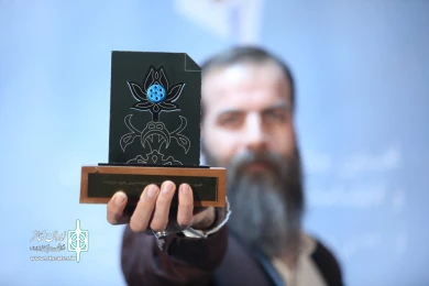 مراسم اختتامیه نخستین جشنواره سراسری نمایشنامه خوانی و نمایشنامه نویسی رضوی(زیارت)/25 اسفند1400/قم/تالار فرهنگ و هنر