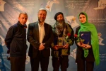 مراسم اختتامیه نخستین جشنواره سراسری نمایشنامه خوانی و نمایشنامه نویسی رضوی(زیارت)/25 اسفند1400/قم/تالار فرهنگ و هنر