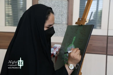 مراسم پایانی چهارمین دوره طرح آموزشی رویش انجمن هنرهای نمایشی استان قم / 1و2 مرداد ماه 1401/ تالار فرهنگ و هنر قم
