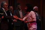 مراسم اختتامیه نخستین جشنواره نمایشنامه نویسی و اجرای نمایش خیابانی شاهد / ششم مرداد 1401/ تالار فرهنگ و هنر قم