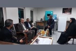 بازدید معاون امور هنری وزیر فرهنگ از دبیرخانه جشنواره تئاتر قم 4
